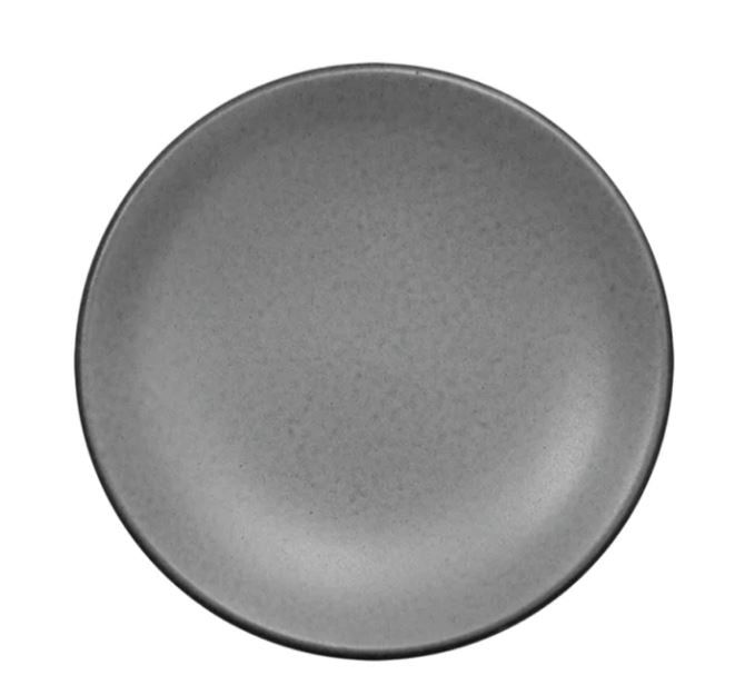 PLATO TRINCHE 19 CHENA SIN RELIEVE GRIS DENALI MAT