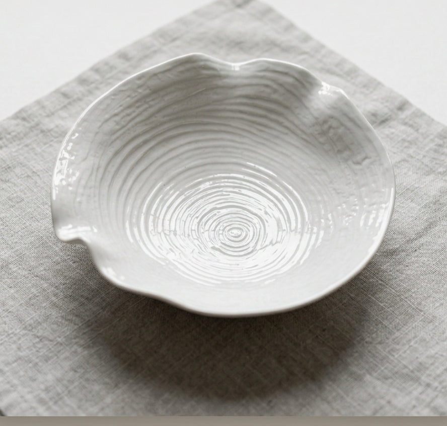 Plato Hondo Madera 21.5x20.4cm