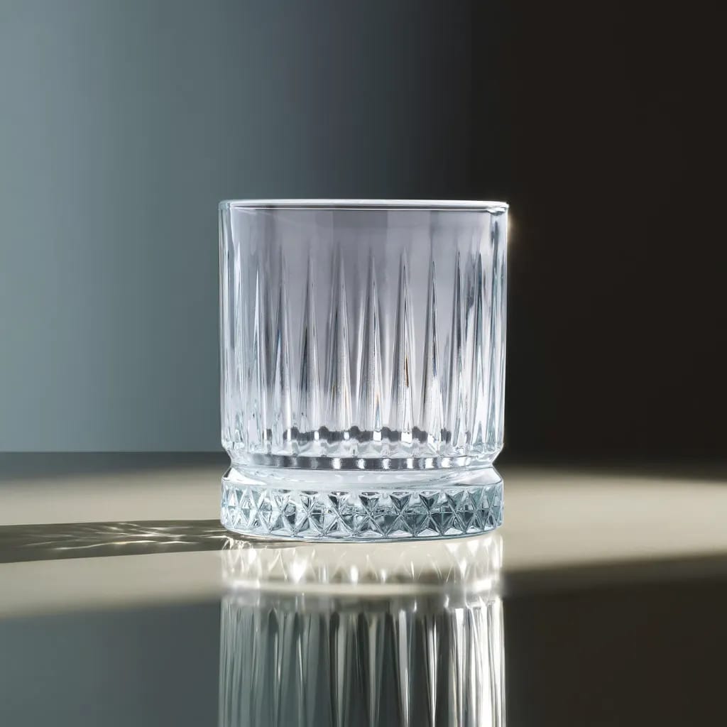 Vaso DOF Elysa Cristalino 355 ml / 12 oz – Caja con 6 Piezas