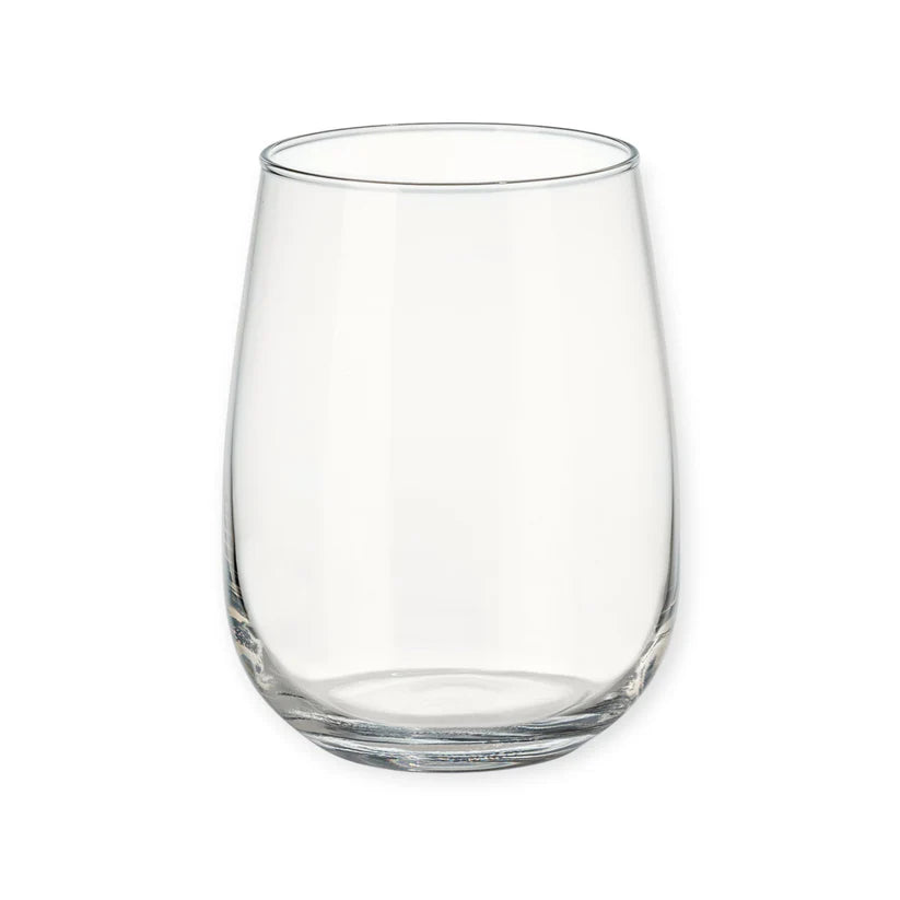 Vaso Stemless LAV GAIA 12 1/4OZ  de Vidrio- Caja con 6 piezas