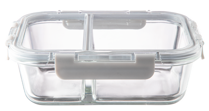 VITTORI Hermético de vidrio Tangle con tapa plástica 850ml – Ideal para conservar alimentos y líquidos