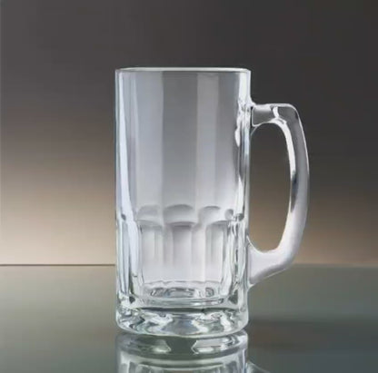 Super Tarro para Cerveza 1 L / 33.0 OZ de Vidrio Caja con 6 piezas