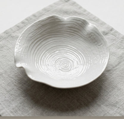Plato Hondo Madera 21.5x20.4cm