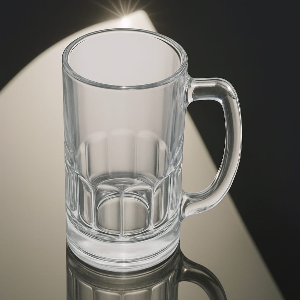 Super Tarro para Cerveza 1 L / 33.0 OZ de Vidrio Caja con 6 piezas